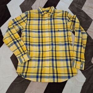 Lauren by Ralph Lauren Plaid Long Sleeve Button-Down Shirt